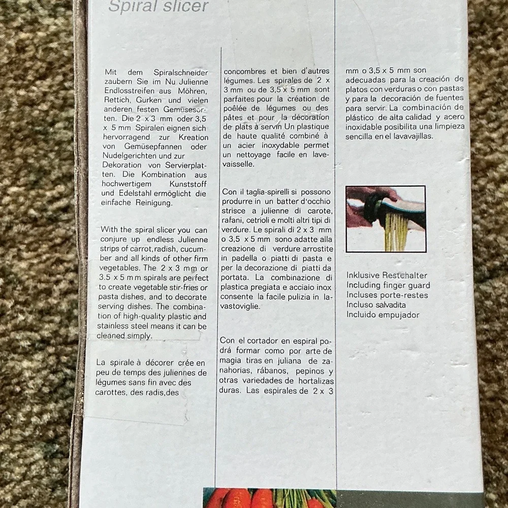 As Seen On TV Black Spiral Slicer - Picture 4 of 4
